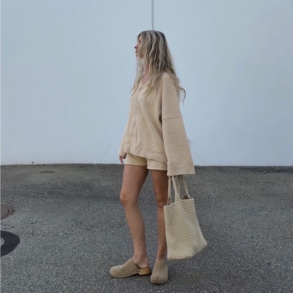 Boheme Cream Cardigan Sweater